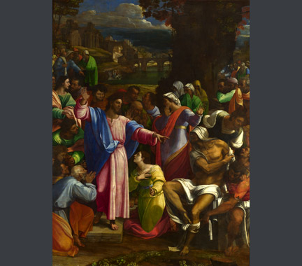 Sebastiano del Piombo: 'The Raising of Lazarus'.