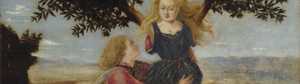 Detail from Antonio del Pollaiuolo, 'Apollo and Daphne', probably 1470-80