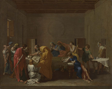 Nicolas Poussin, 'Extreme Unction', about 1637-40