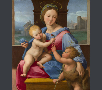 Raphael, The Garvagh Madonna, about 1509-10