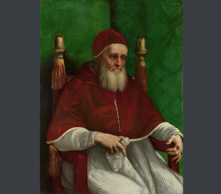 Raphael, Portrait of Pope Julius II, 1511