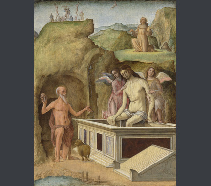 Ercole de' Roberti: 'The Dead Christ'.