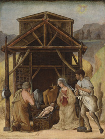 Ercole de' Roberti: 'The Nativity'.