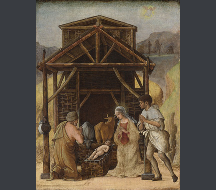 Ercole de' Roberti: 'The Nativity'.