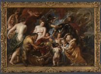 Rubens, Minerva protects Pax from Mars, 1629-30