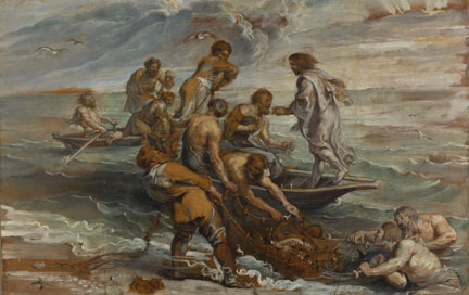 Peter Paul Rubens, 'The Miraculous Draught of Fishes', 1618-19