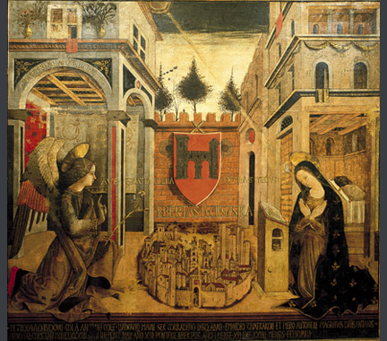 Pietro Alemanno: 'Annunciation'.