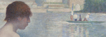 Georges Seurat, 'Bathers at Asnières', 1884