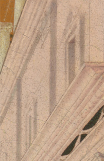 Zanobi Strozzi: Detail of the palace windows in 'The Abduction of Helen'.