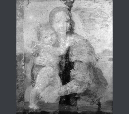 IRR from Raphael, The Madonna and Child