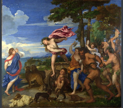 Titian, 'Bacchus and Ariadne', 1520-3