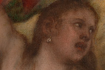 Detail from Titian, 'Diana and Actaeon', 1556-59