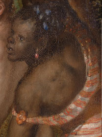 Detail from Titian, 'Diana and Actaeon', 1556-1559