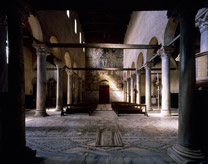The nave of Torcello Cathedral.
