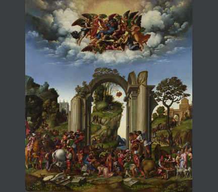 Girolamo da Treviso: 'The Adoration of the Kings'.