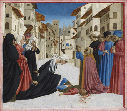 Domenico Veneziano: 'A Miracle of Saint Zenobius'.