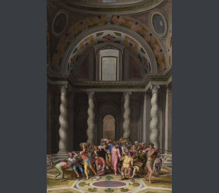 Marcello Venusti: 'The Purification of the Temple'.