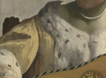 Johannes Vermeer, Detail from 'The Guitar Player'