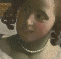 Detail from 'The Guitar Player' On loan from English Heritage, The Iveagh Bequest (Kenwood)