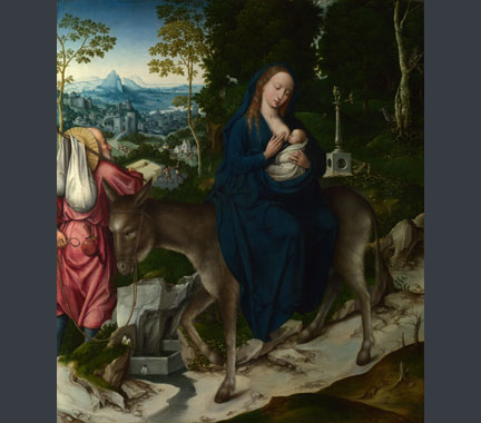 Workshop of the Master of 1518, 'The Flight into Egypt', about 1515