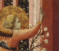 Detail from Master of the Judgement of Paris: 'The Annunciation'.